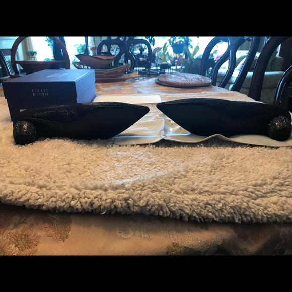 Stuart Weitzman Pocoglobe in Black Noir Size 9N - Picture 5 of 14